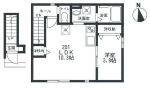 ソレイユ大崎の間取り画像