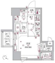 クレイシア大井町の間取り画像