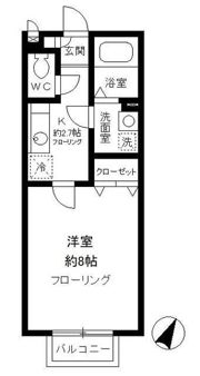 プライムコートⅠの間取り画像