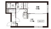 レピュア菊川駅前レジデンスの間取り画像