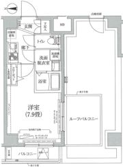 ティモーネ深川リーヴァの間取り画像