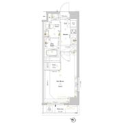 ルクレ高円寺アジールコートの間取り画像