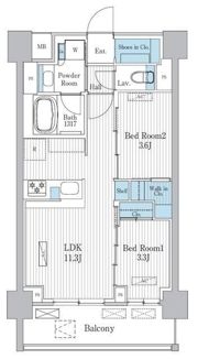 Terra蚕糸の森の間取り画像