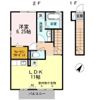 ラハイナ Aの間取り画像
