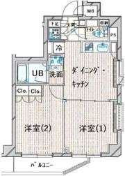 ルーブル中野本町の間取り画像