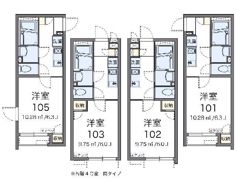 クレイノハックベリーⅡの間取り画像