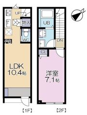 MOK－TERRACE NERIMA Villaの間取り画像