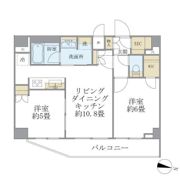COCO－CHILL KAMEARIの間取り画像