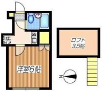 高橋ハイツの間取り画像