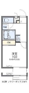 レオパレス大地の間取り画像