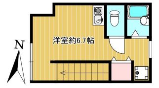 福米コーポの間取り画像