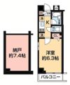 ブライズ新宿中井の間取り画像