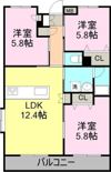 プランドール葵の間取り画像