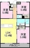 プランドール葵の間取り画像