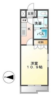 オランジェリー・ヤブの間取り画像