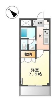 メモリー山田の間取り画像