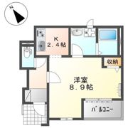 クリオネⅢの間取り画像
