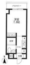 KDXレジデンス御徒町の間取り画像