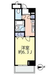 メゾンエクレーレ新宿西戸山の間取り画像