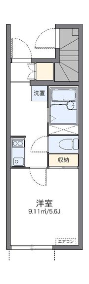 レオネクストフラッシュ新宿の間取り画像