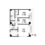 Gradito Ryogokuの間取り画像
