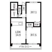 アグレアーブルの間取り画像