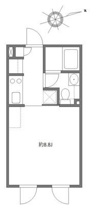 アレーロ高円寺の間取り画像