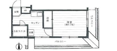 ダイアパレス浜松町の間取り画像