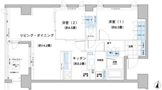 ガーデニエール砧レジデンスの間取り画像