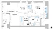 ガーデニエール砧レジデンスの間取り画像