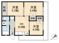 ELEGANCE REWの間取り画像