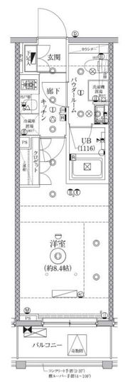 セジョリ浅草の間取り画像