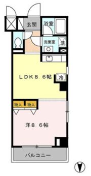 シャンティオンの間取り画像