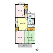 ニュースターズ Aの間取り画像