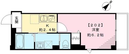 ポワソヌリー文京千石の間取り画像