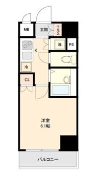 リクレイシア菊川の間取り画像