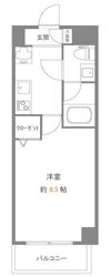 GENOVIA亀戸Ⅳ skygardenの間取り画像