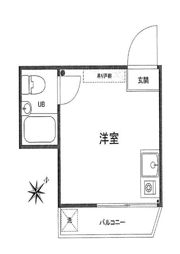 フラット中野の間取り画像