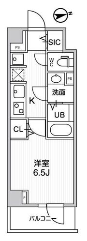 Alivis中野の間取り画像