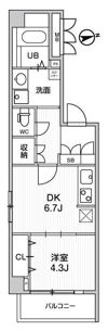 Alivis中野の間取り画像