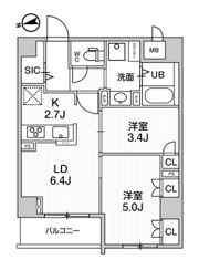 Alivis中野の間取り画像