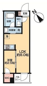 ハーモニーレジデンス中野若宮の間取り画像