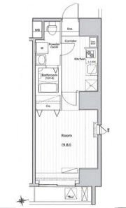 シーネクス千代田岩本町の間取り画像