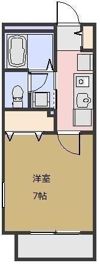 ヴィサージュの間取り画像
