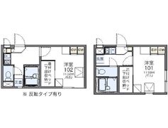レオパレス南阿佐ヶ谷エクセルの間取り画像