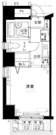 メインステージ新中野駅前の間取り画像