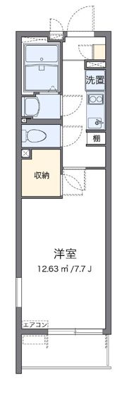 クレイノサニープレイス宮前平Lの間取り画像
