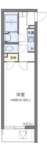 クレイノツインダイヤの間取り画像
