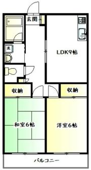ピアハイツの間取り画像