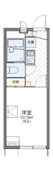 レオパレスエクセル岡本の間取り画像